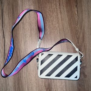 OFF WHITE CROSS BODY BAG NWT